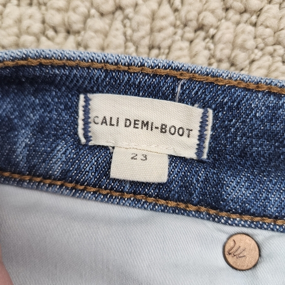 Madewell Cali Demi-Boot Jeans Size 23 - Picture 3 of 8